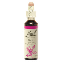 Fleurs de Bach Oak 20ml - Soutien naturel pour la vitalité sur