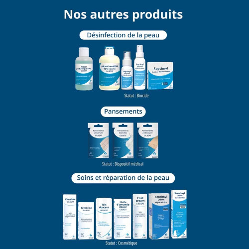 Gilbert Talc Douceur 100g - Douceur optimale sur