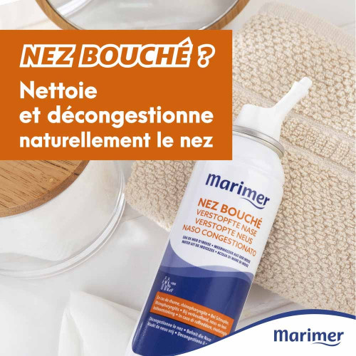 Gilbert Marimer 100ml - Soulage Nez Bouché Rhume