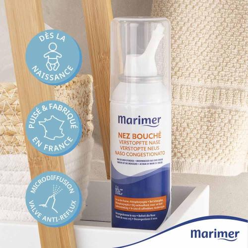 Gilbert Marimer 100ml - Soulage Nez Bouché Rhume