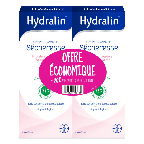 HYDRALIN Sécheresse Duo 400ml -20% Soulage Hydrate