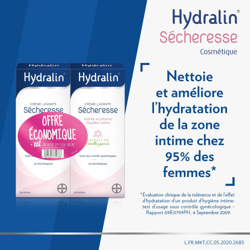 HYDRALIN Sécheresse Duo 400ml -20% Soulage Hydrate