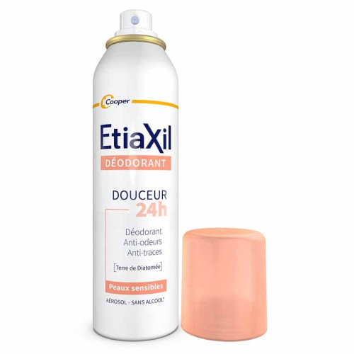 ETIAXIL Déodorant Douceur 48H 2x150ml Sans Aluminium