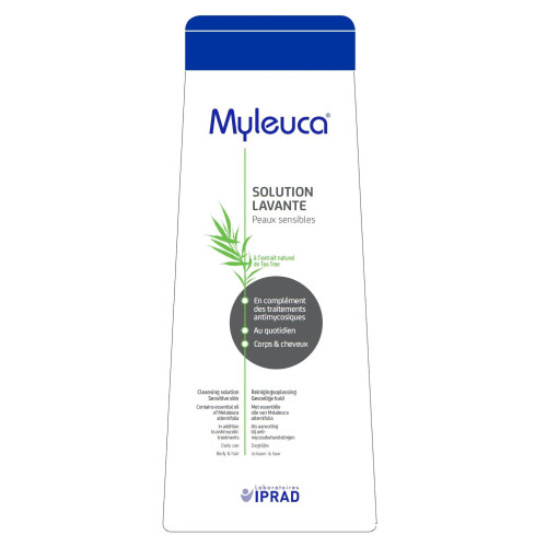 IPRAD Myleuca Solution Lavante 400mL - Soin Peaux Sensibles