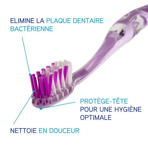 ELGYDIUM Brosse à Dents Anti-Plaque Souple 1 Unité