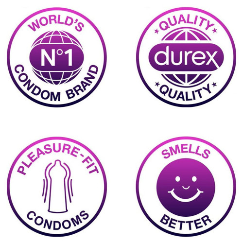Durex Orgasm'Intense 10 Préservatifs - Plaisir Intense