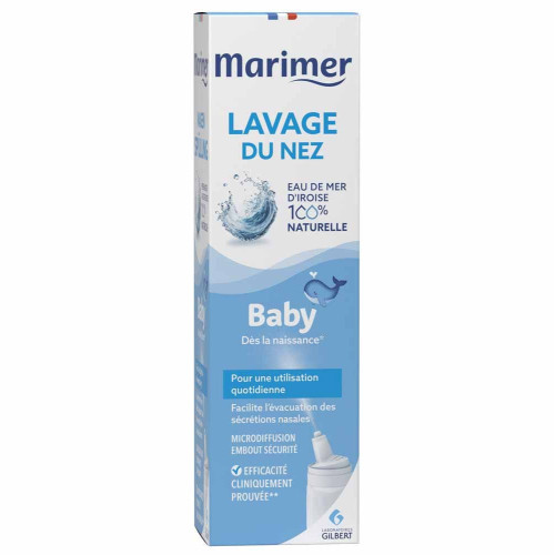 Gilbert Marimer Baby 100ml - Hygiène Nasale Douce