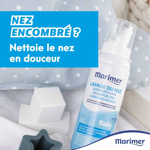 Gilbert Marimer Baby 100ml - Hygiène Nasale Douce