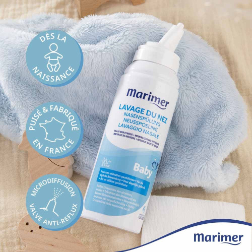 Gilbert Marimer Baby 100ml - Hygiène Nasale Douce
