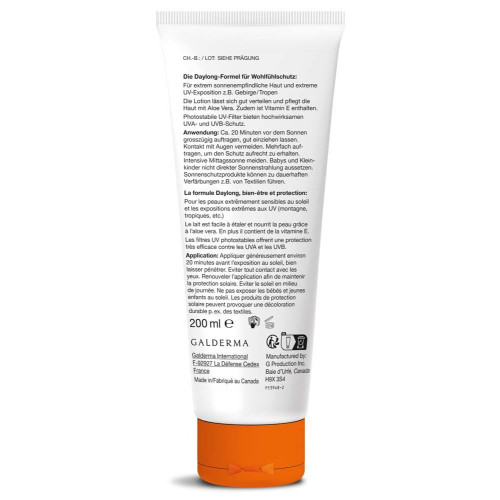 GALDERMA Daylong Extreme SPF50+ 200mL - Protection Solaire