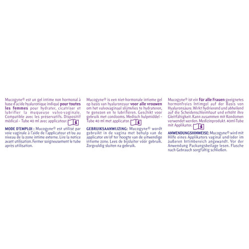 IPRAD Mucogyne Gel Intime 40ml - Hydrate et Lubrifie