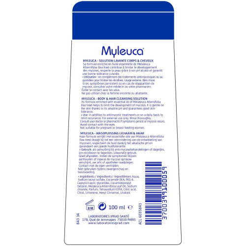 IPRAD Myleuca 100ml - Solution Intime Douceur Anti-Mycoses
