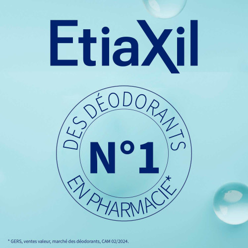 Etiaxil Déo Anti-Transpirant 48h 50ml - Protection Durable