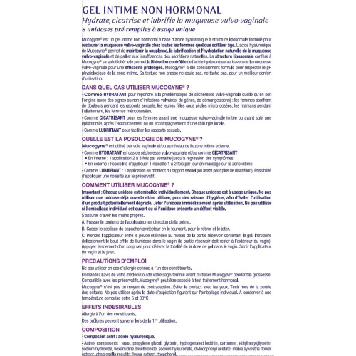 IPRAD Mucogyne Ovules Intimes 10 Unités - Hydratation et Cicatrisation