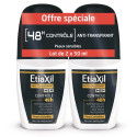 ETIAXIL Déodorant Men Anti-Transpirant 48H Lot 2x50ml