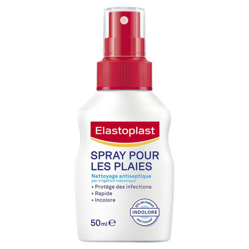 Elastoplast Spray Antiseptique 50ml - Soin Doux et Protecteur