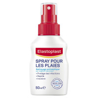 Elastoplast Spray Antiseptique 50ml - Soin Doux et Protecteur