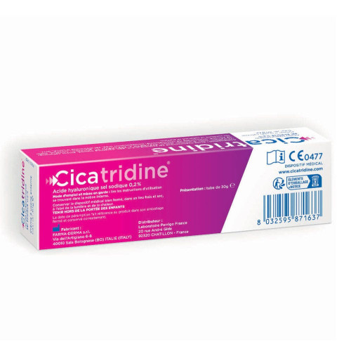 HRA Pharma Cicatridine 30g - Crème Hydratante Réparatrice