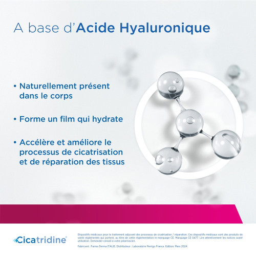 HRA Pharma Cicatridine 30g - Crème Hydratante Réparatrice