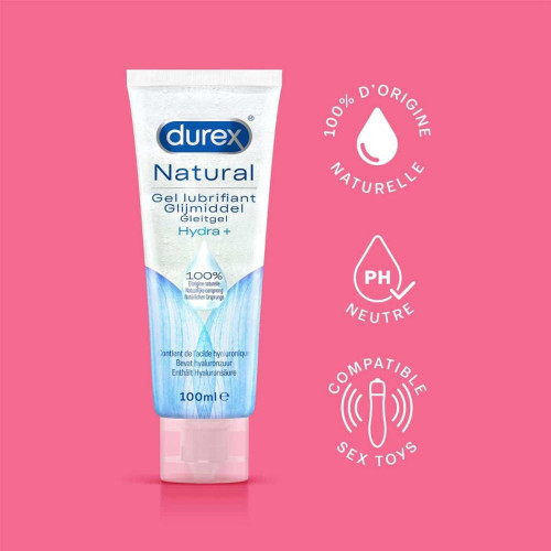 Durex Natural Gel Hydra+ 100ml - Apaise et Hydrate