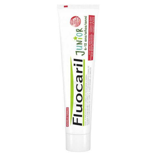 Fluocaril Junior Dentifrice Fruits Rouges 75ml - Caries 6-12 ans