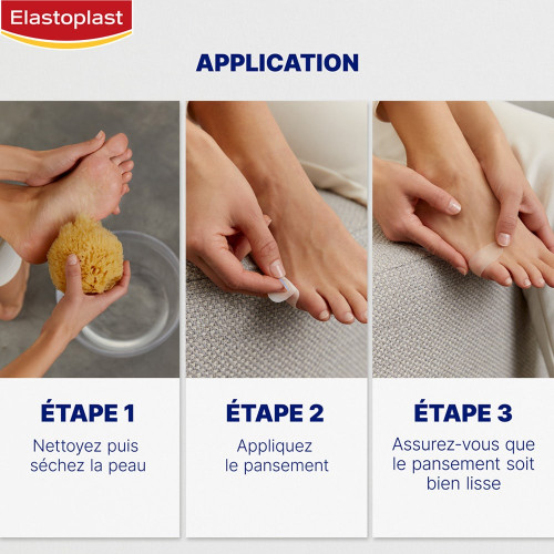 Elastoplast SOS Ampoule Orteils 6 Pansements - Soulage et Protège