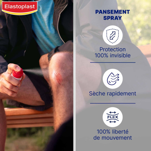 Elastoplast Pansement Spray 32,5ml - Protection Peau