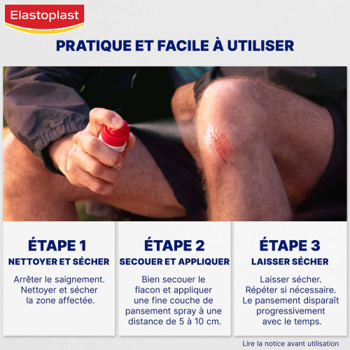 Elastoplast Pansement Spray 32,5ml - Protection Peau
