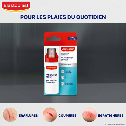 Elastoplast Pansement Spray 32,5ml - Protection Peau