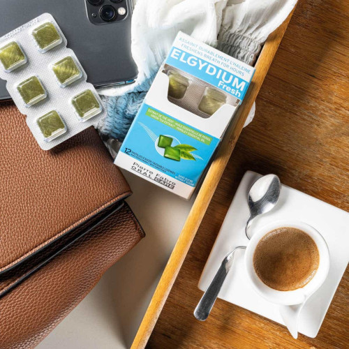 ELGYDIUM Fresh 12 Pastilles - Haleine Fraîche et Durable