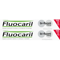 Fluocaril Dentifrice Bi-Fluoré Blancheur 2x75ml - Éclat et Protection