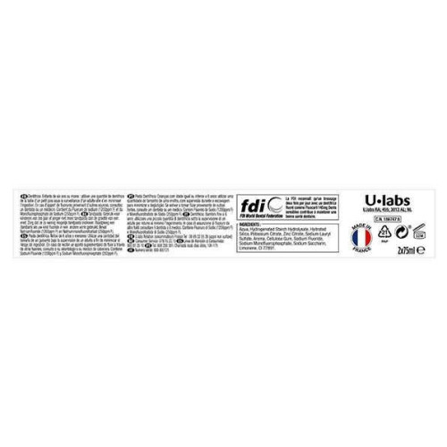 Fluocaril Dentifrice Bi-Fluoré 2x75ml - Dents Sensibles