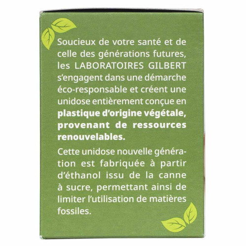 Gilbert Physiodose 40 Unidoses Végétales - Hygiène Nasale et Oculaire