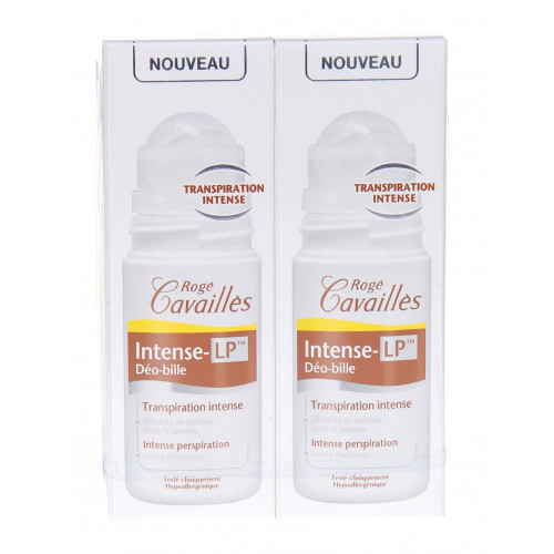 ROGE CAVAILLES Intense-LP Déo-Bille Roll-on Lot de 2-6733 ROGE CAVAILLES Intense-LP Déo-Bille Roll-on Lot de 2-6733