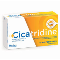 HRA Pharma Cicatridine 10 Suppositoires - Soulagement Hémorroïdes