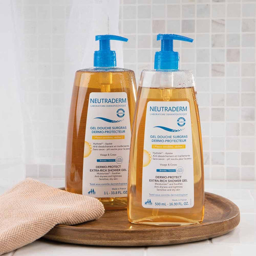 Gilbert Gel Douche Surgras 1L - Protection et Douceur