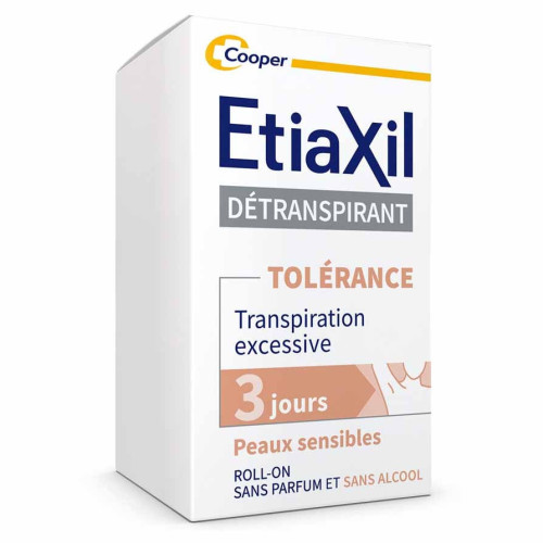 Etiaxil Roll-On Transpiration Forte 15ml - Confort+ Peaux Sensibles