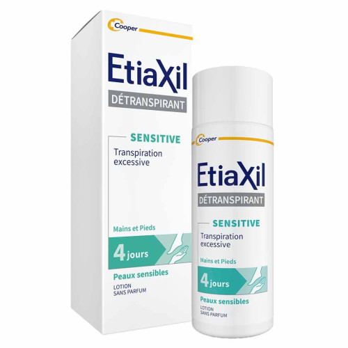Etiaxil Pieds Sensibles 100ml - Contrôle Transpiration