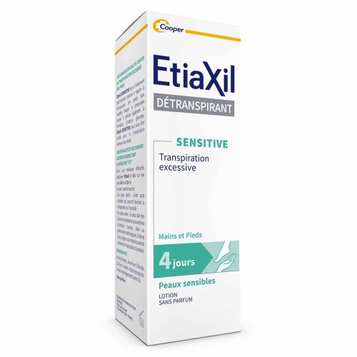 Etiaxil Pieds Sensibles 100ml - Contrôle Transpiration