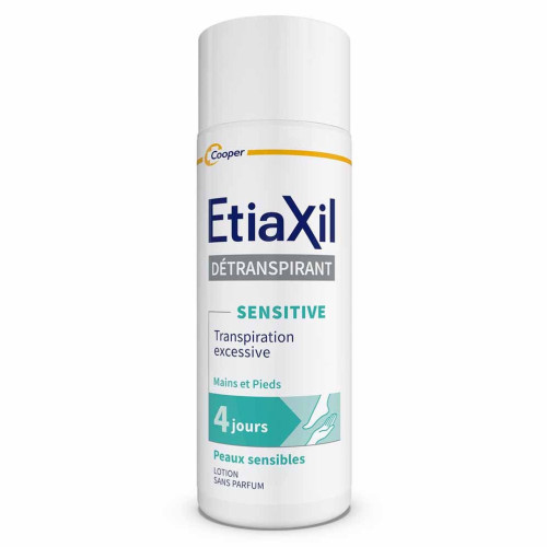 Etiaxil Pieds Sensibles 100ml - Contrôle Transpiration