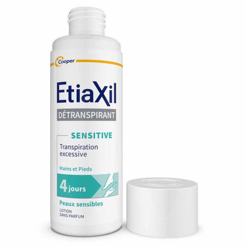 Etiaxil Pieds Sensibles 100ml - Contrôle Transpiration
