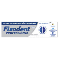 Fixodent Pro Professionnel 40g - Adhésif Dentaire Antibactérien