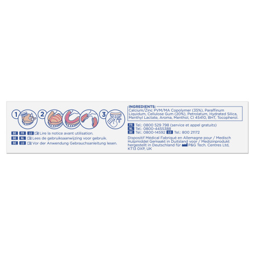 Fixodent Pro Professionnel 40g - Adhésif Dentaire Antibactérien