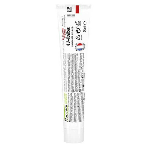Fluocaril Dentifrice Blancheur 75ml - Eclat et Protection