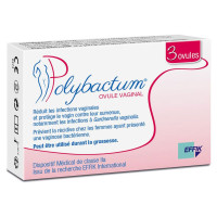 EFFIK Polybactum Ovule Vaginal 3 Ovules - Réduction infections