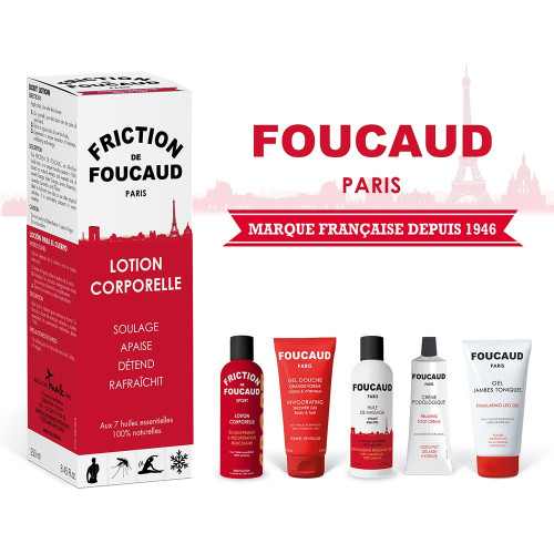 Lotion Corporelle Friction Foucaud 250ml - Soin Energisant Naturel