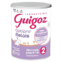 GUIGOZ Evolia Lait 2ème Âge 800g - Croissance Bébé 6 mois+