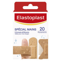 Elastoplast Pansement Mains 20 pièces - Protection Waterproof