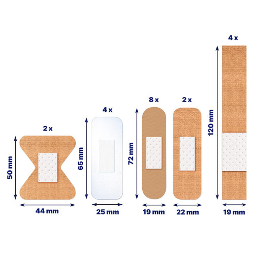 Elastoplast Pansement Mains 20 pièces - Protection Waterproof