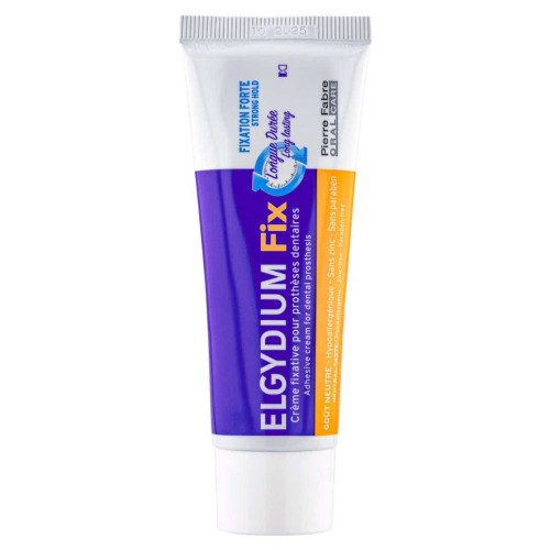 ELGYDIUM Fixative Dentaire 45g - Adhérence Forte, Goût Neutre